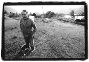 William Ignace, one of the "terrorists" on whom Dosanjh unleashed 400 RCMP with shoot-to-kill orders. Here he is at his farm in Chase.  Ignace, known as Wolverine, spent five years in prison for his role at Gustafsen Lake in 1995 - convicted of attempted murder - when what he actually did with his .22 hunting rifle was to disable an Armoured Personnel Carrier by shooting out the power steering column when it was exposed, under the tank, by a pine tree that partially lifted the tank off the ground as it rolled through/over the forest in pursuit of him. Meanwhile, a state shooter of unknown affiliation was standing up through the trap door on top of the tank, firing on Wolverine.
