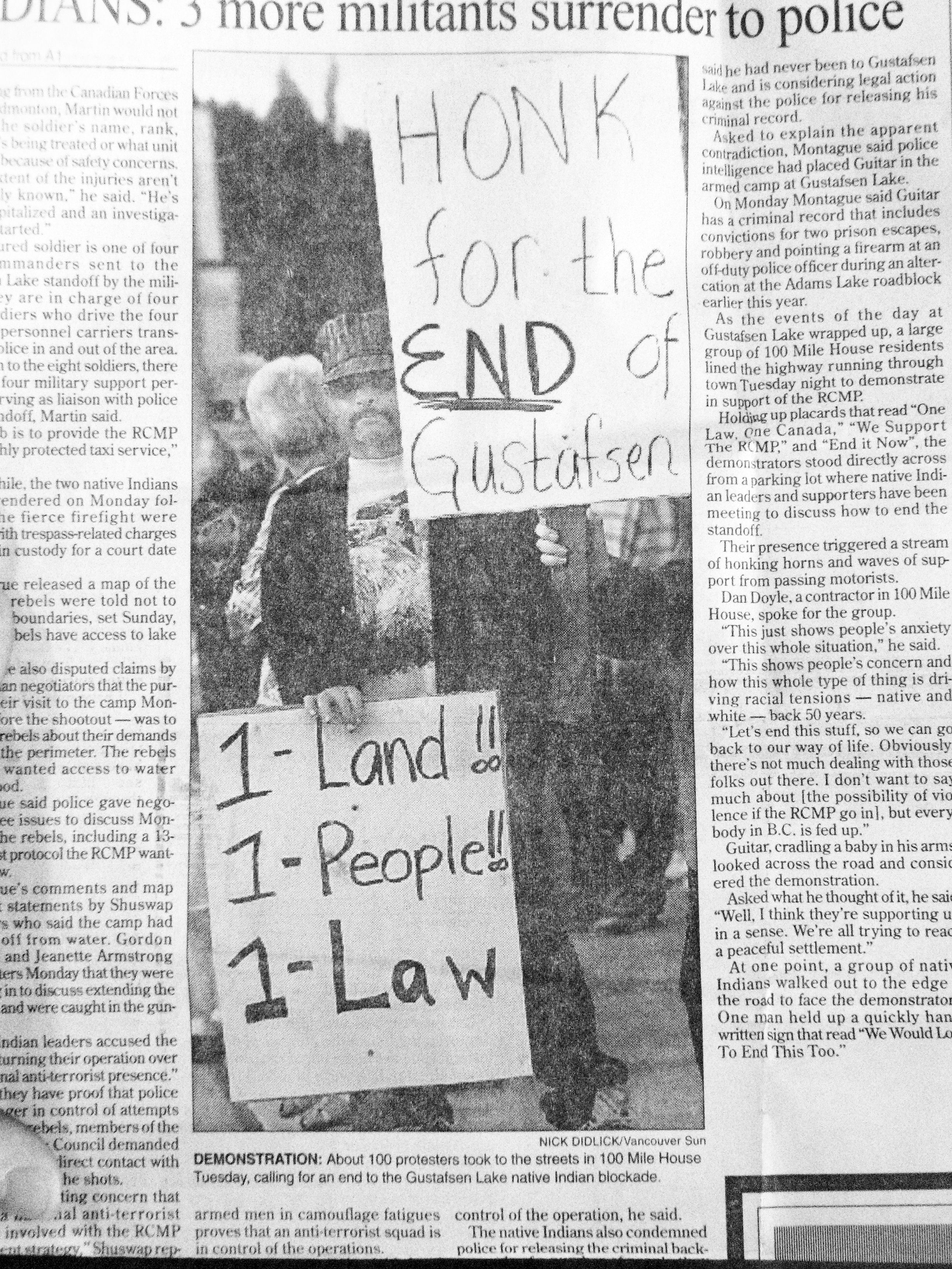 95 Sept 13 image Honk for the END of GL