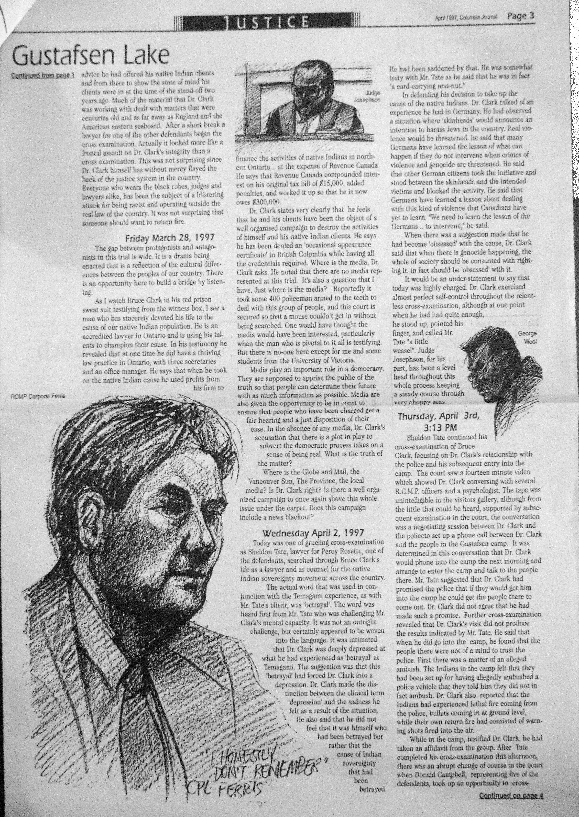 97 March 27 ColumbiaJournal.TimWees The Gustafsen Lake trial 2