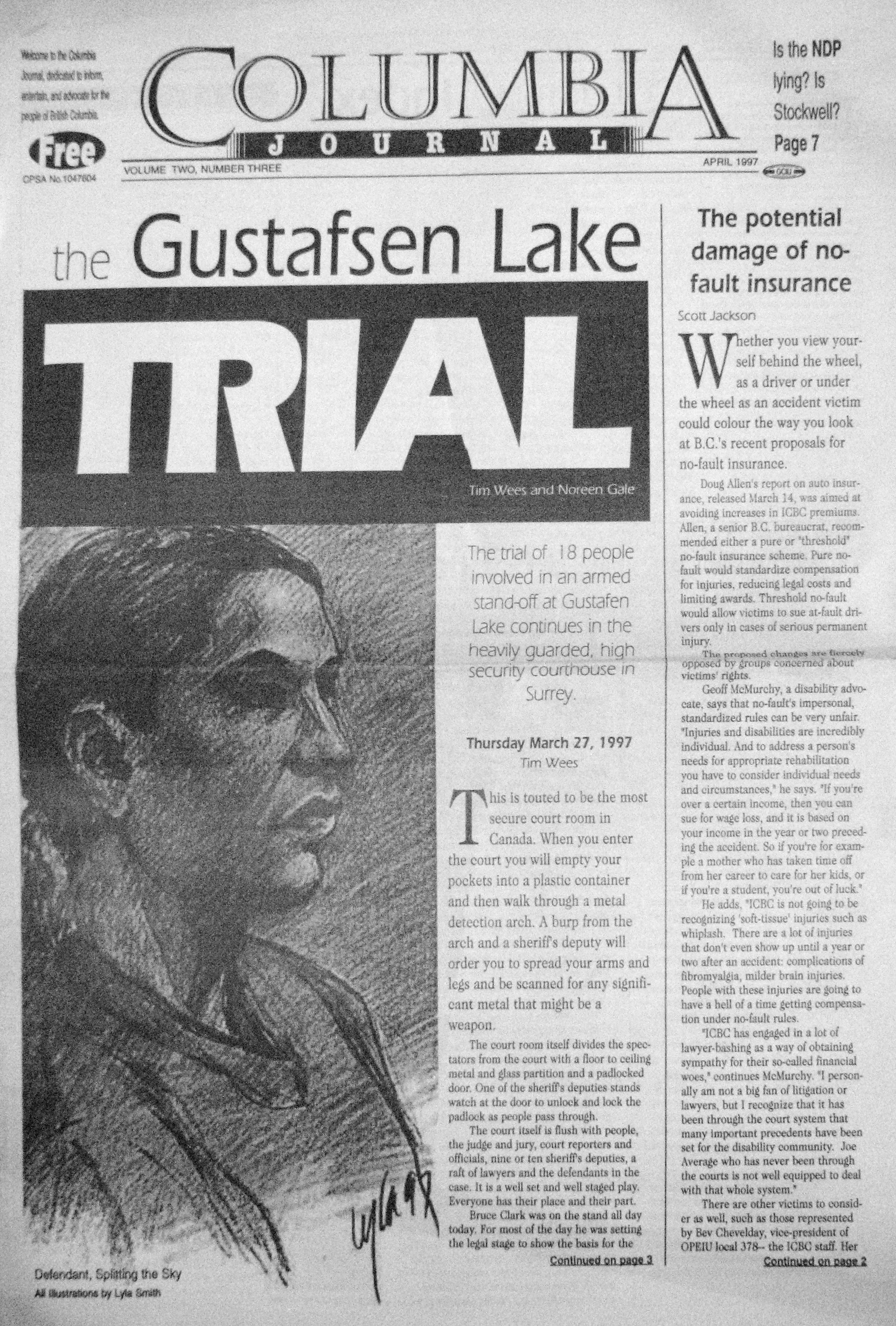 97 March 27 ColumbiaJournal.TimWees The Gustafsen Lake trial
