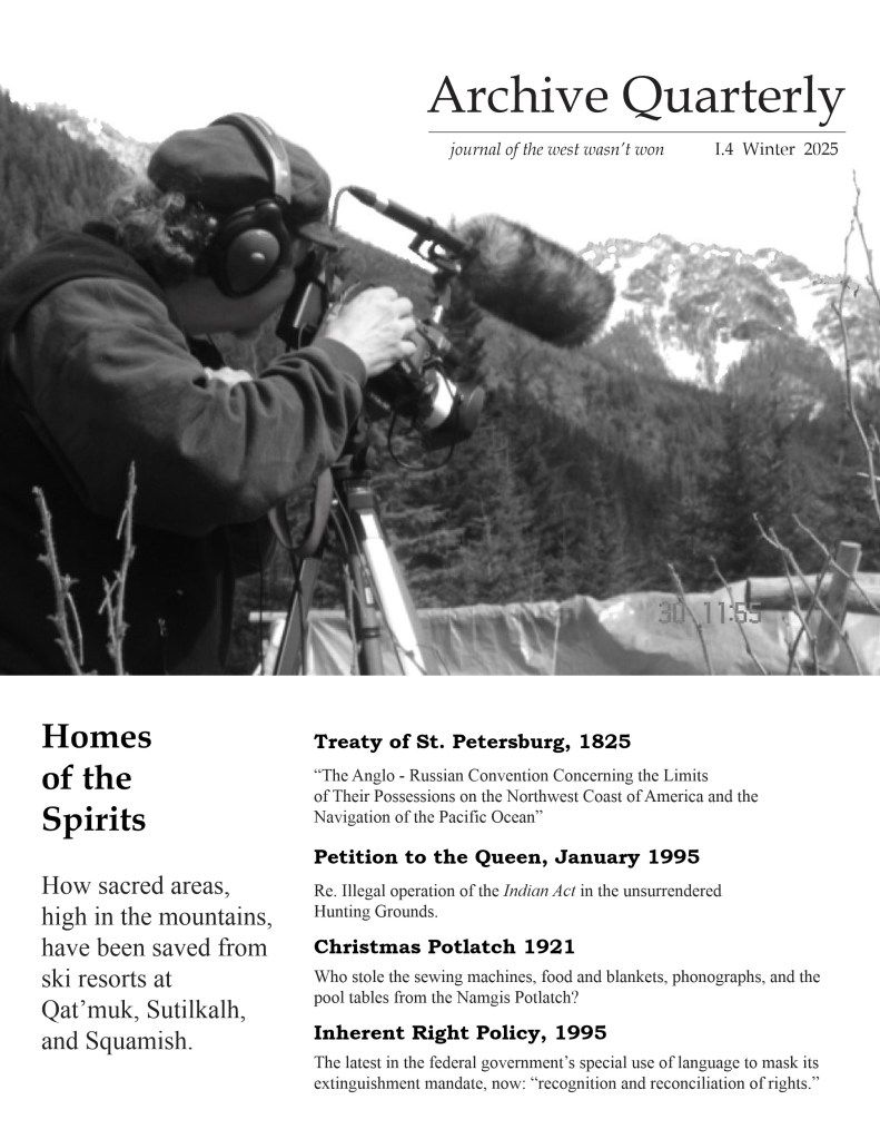 Winter 2025 cover of Archive Quarterly.